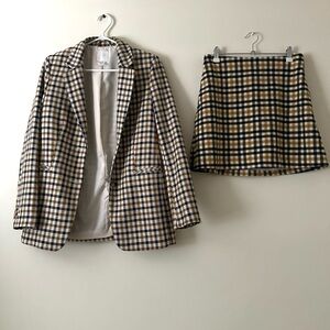 Blazer and Skirt Set